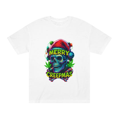 Merry Creepmas Skull Tee