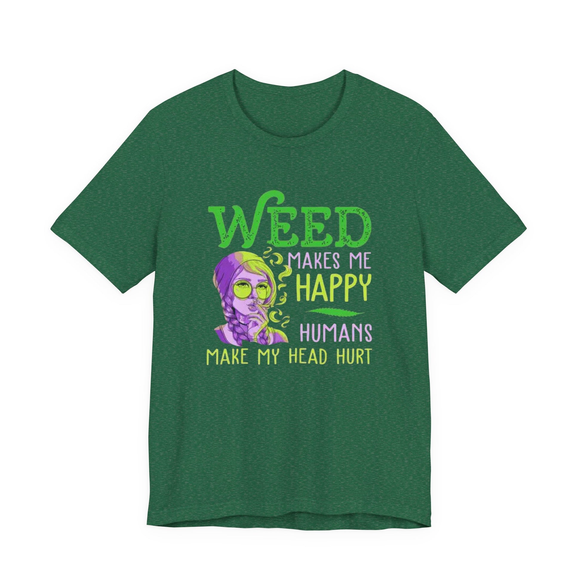 Funny Weed T-Shirt, Casual Tee for Stoners, Great Gift for 420 Celebrations, Unique Humor Shirt for Relaxing, Unisex Jersey Short Sleeve Tee-Mary Jane 2025