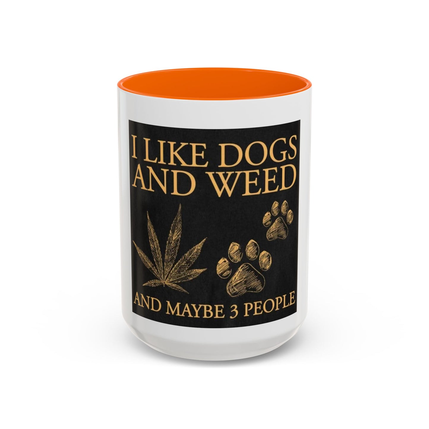 Funny Dog Lover Coffee Mug - I Like Dogs and Weed, Gifts for Pet Owners, Cannabis Lovers, Dog Mom, Tea Drinkers-Mary Jane 2025
