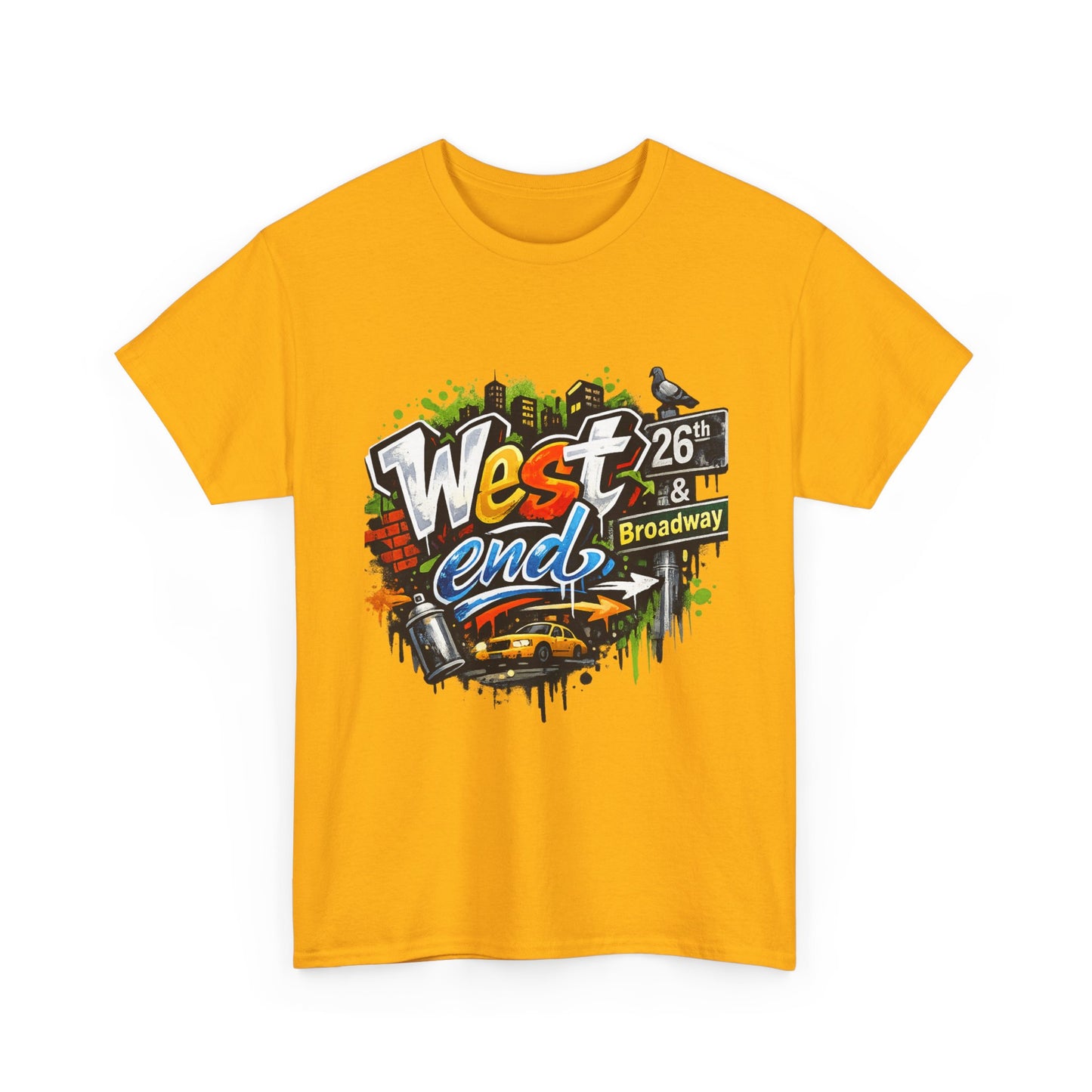 West Side (26th & Broadway) Unisex Heavy Cotton Tee