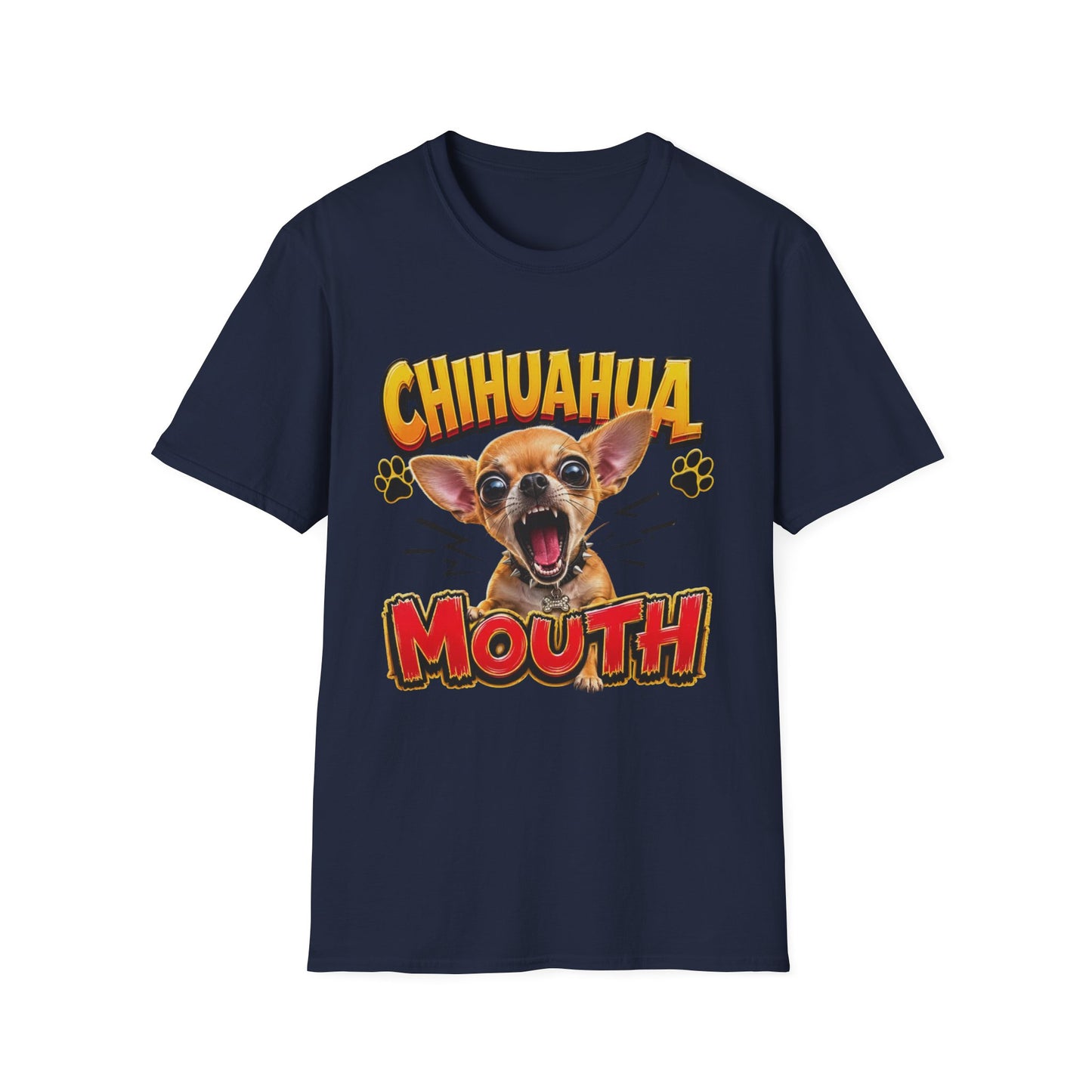 Chihuahua Mouth T-Shirt — Funny Cute Dog Graphic Tee for Chihuahua Lovers