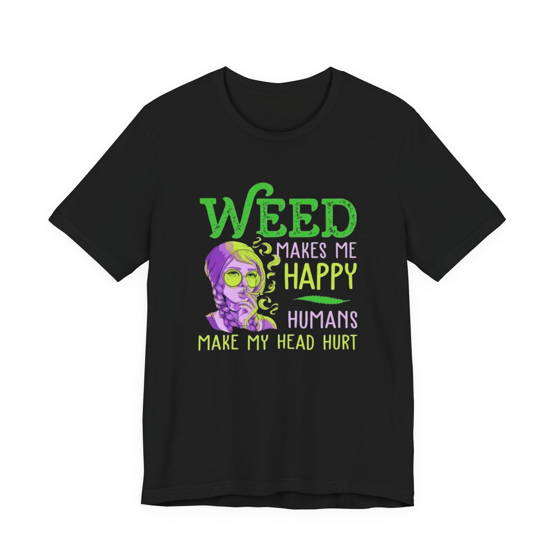 Funny Weed T-Shirt, Casual Tee for Stoners, Great Gift for 420 Celebrations, Unique Humor Shirt for Relaxing, Unisex Jersey Short Sleeve Tee-Mary Jane 2025