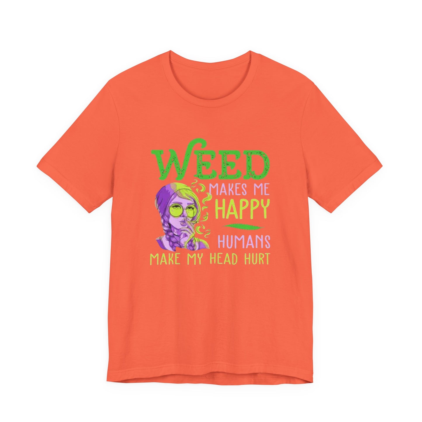 Funny Weed T-Shirt, Casual Tee for Stoners, Great Gift for 420 Celebrations, Unique Humor Shirt for Relaxing, Unisex Jersey Short Sleeve Tee-Mary Jane 2025