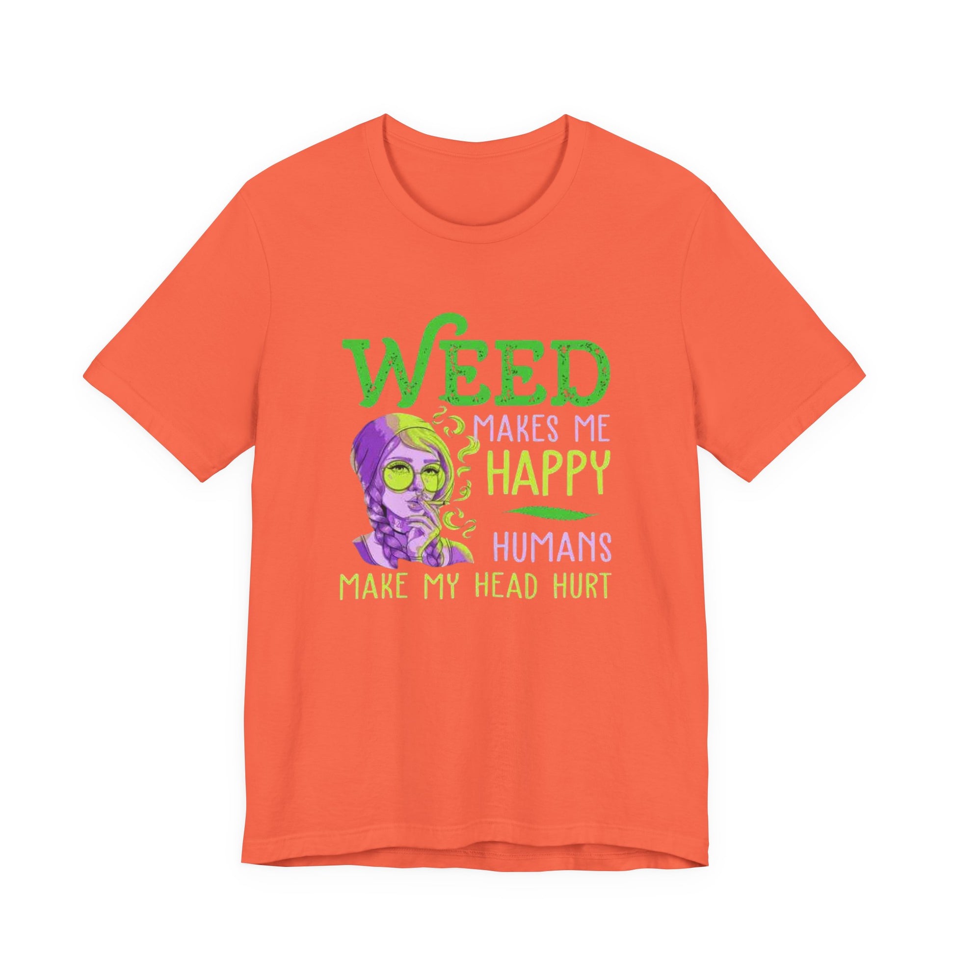 Funny Weed T-Shirt, Casual Tee for Stoners, Great Gift for 420 Celebrations, Unique Humor Shirt for Relaxing, Unisex Jersey Short Sleeve Tee-Mary Jane 2025