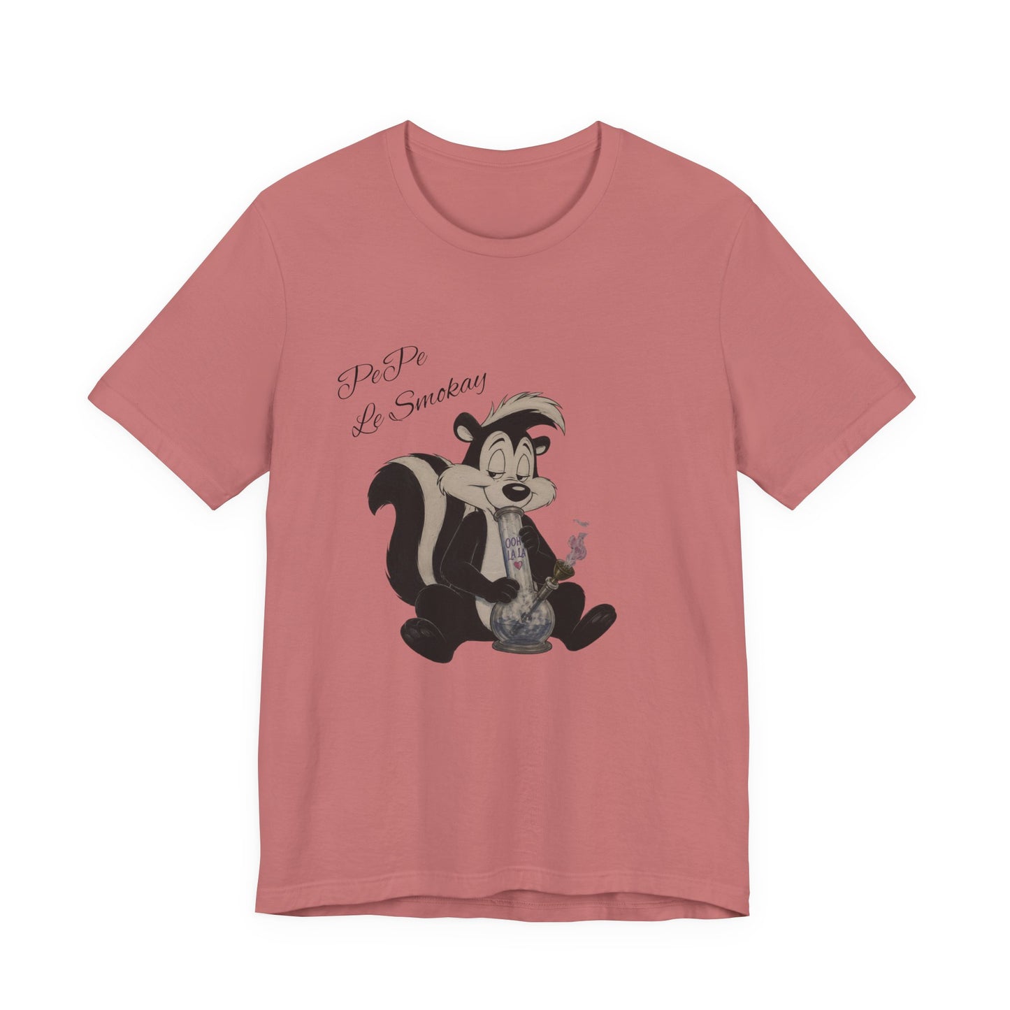 Pepe Le Pew “OOH LA LA” Smoke Session | Funny Stoner Cartoon Tee
