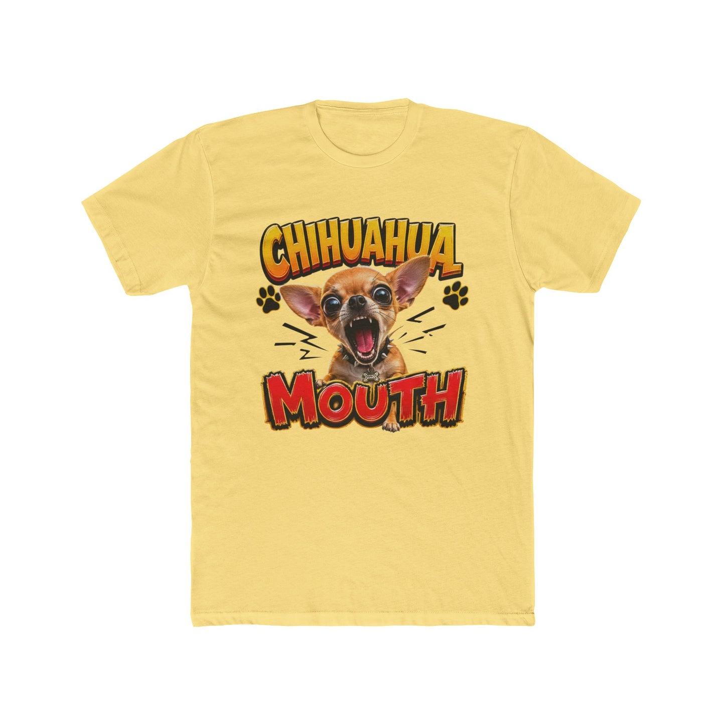 Chihuahua Mouth T-Shirt — Funny Barking Dog Graphic Tee
