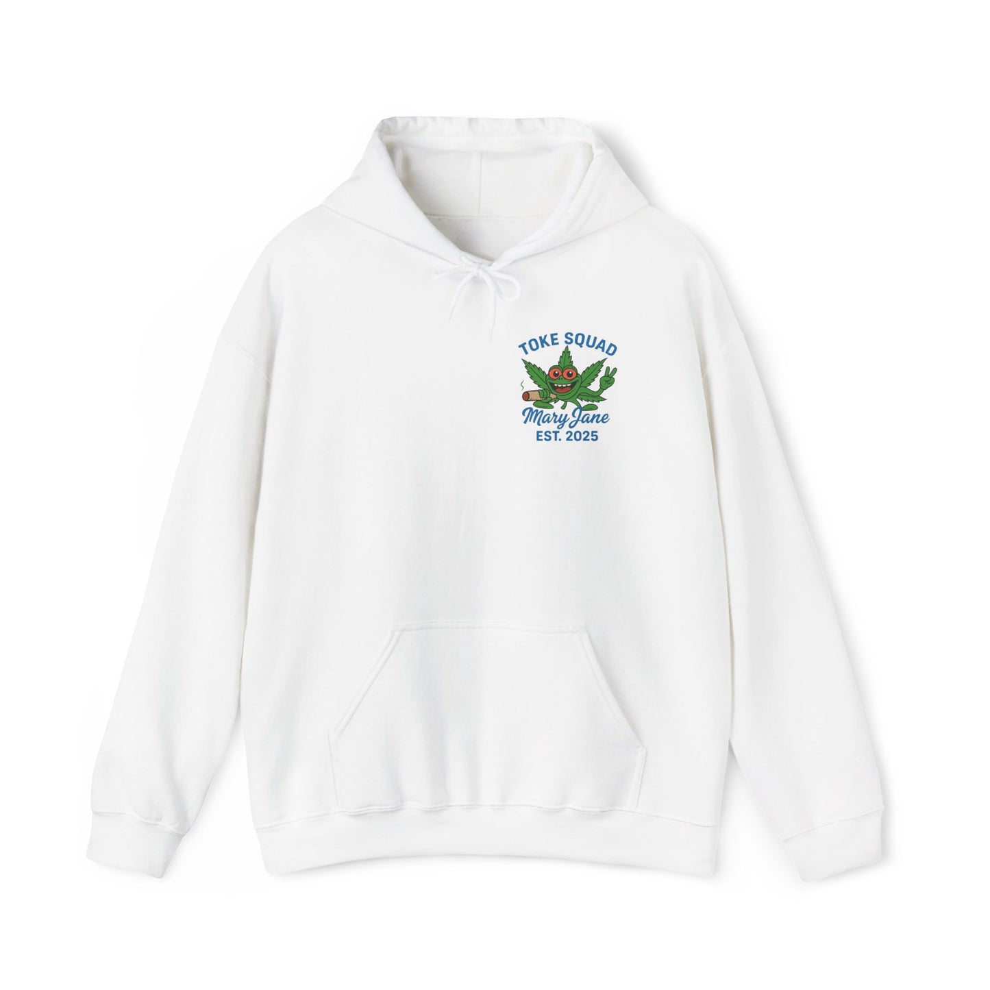 420 Hoodie - Unisex Heavy Blend™ Hooded Sweatshirt with #toke #maryjane Design