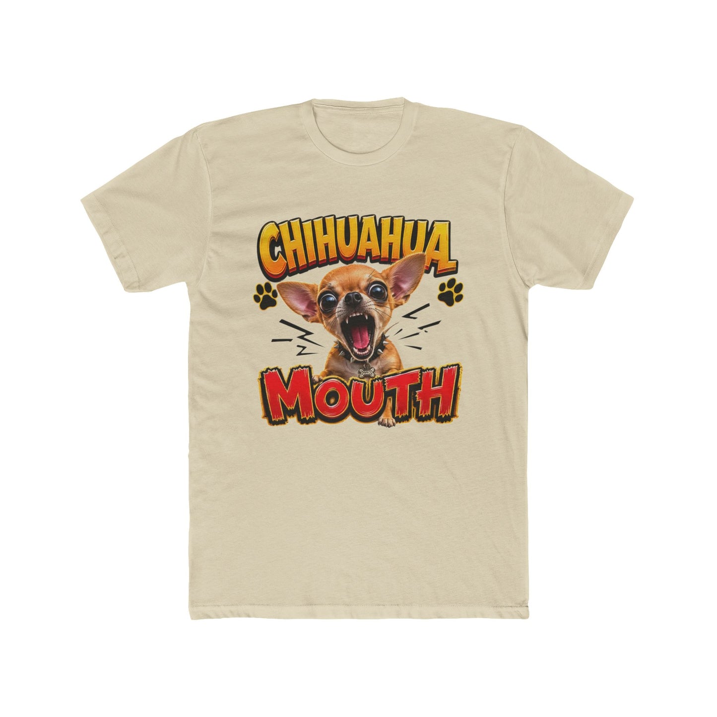 Chihuahua Mouth T-Shirt — Funny Barking Dog Graphic Tee