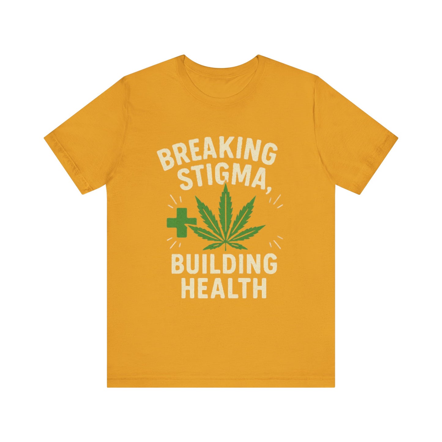 Breaking Stigma Unisex Jersey Tee - Cannabis Awareness Shirt, Gift for Activists, Eco-Friendly Clothing, Everyday Wear, Mental Health [...]