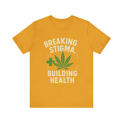 Breaking Stigma Unisex Jersey Tee - Cannabis Awareness Shirt, Gift for Activists, Eco-Friendly Clothing, Everyday Wear, Mental Health [...]