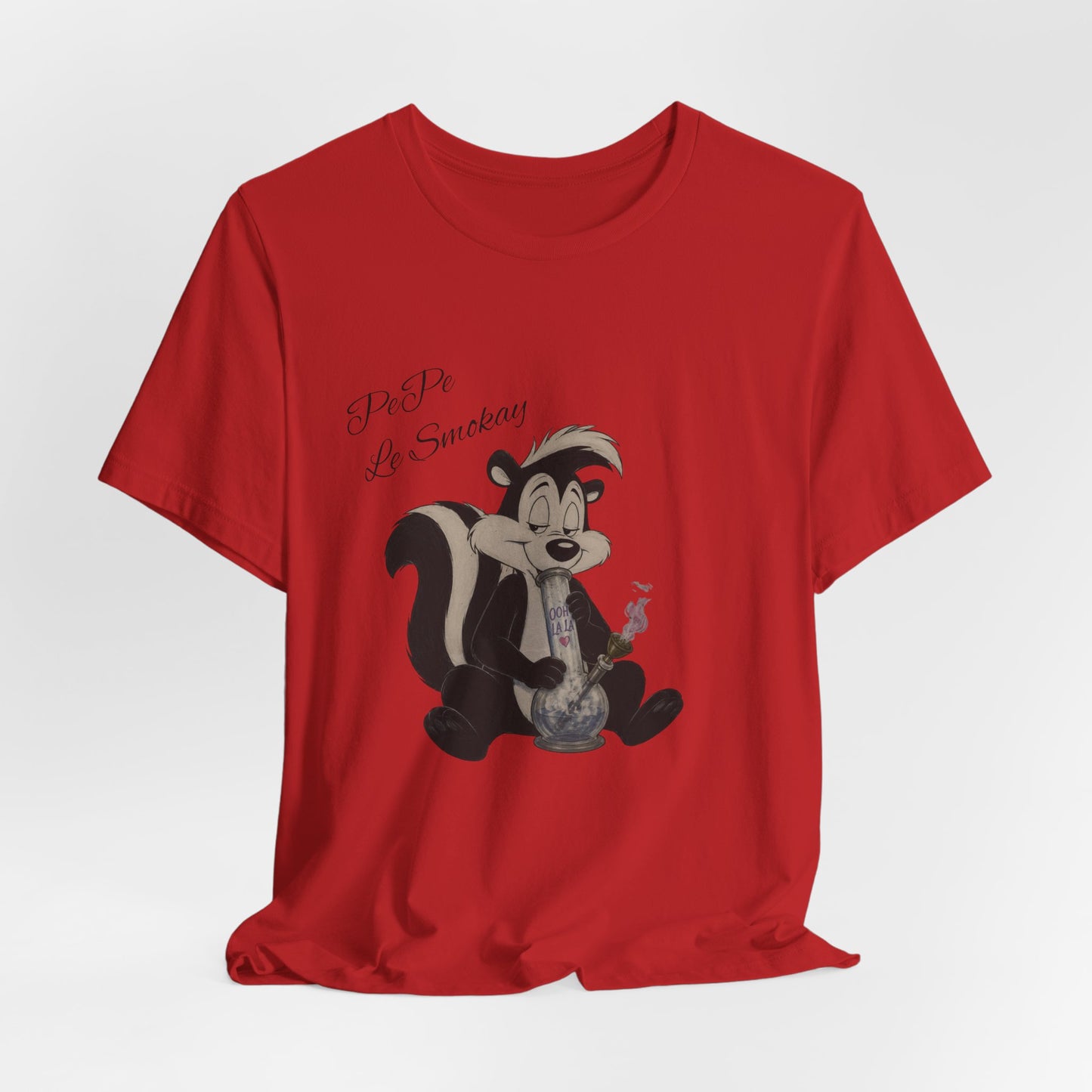 Pepe Le Pew “OOH LA LA” Smoke Session | Funny Stoner Cartoon Tee