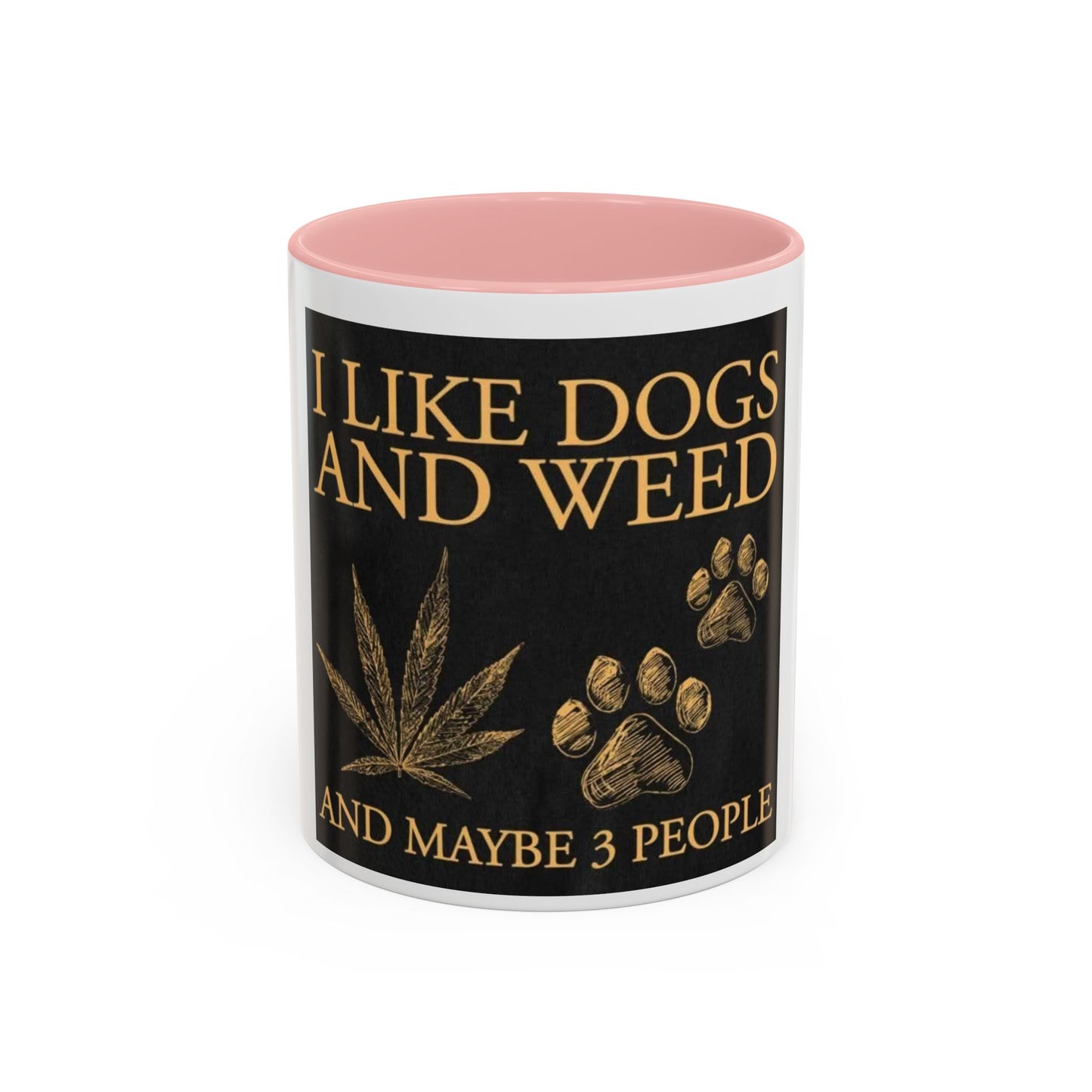 Funny Dog Lover Coffee Mug - I Like Dogs and Weed, Gifts for Pet Owners, Cannabis Lovers, Dog Mom, Tea Drinkers-Mary Jane 2025