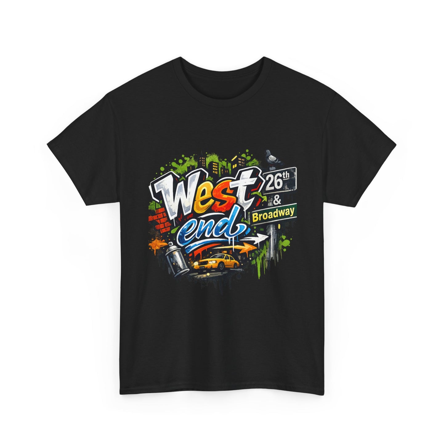 West Side (26th & Broadway) Unisex Heavy Cotton Tee