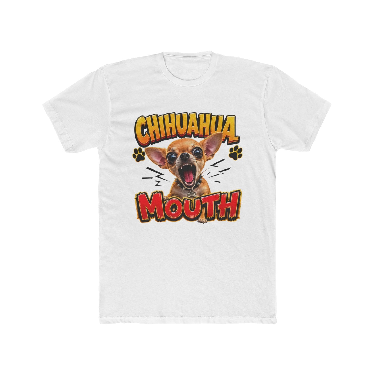 Chihuahua Mouth T-Shirt — Funny Barking Dog Graphic Tee