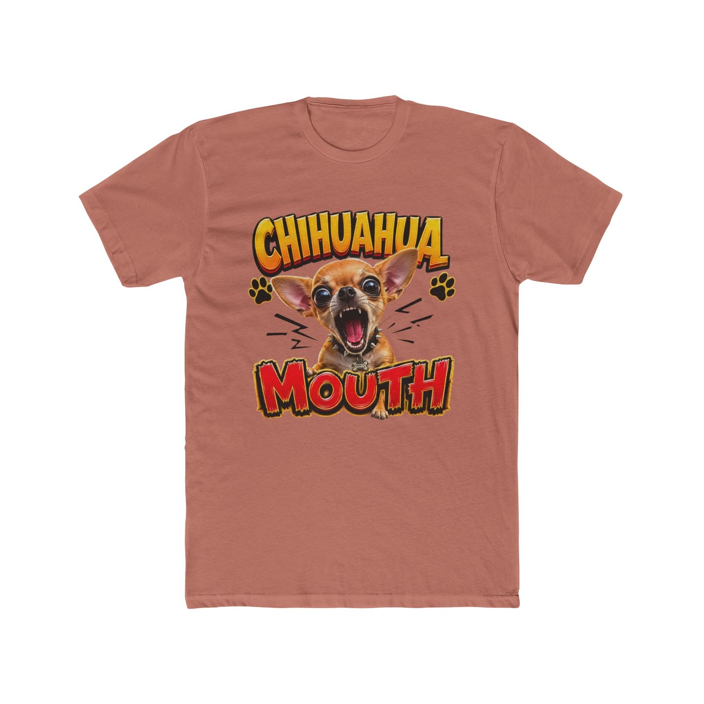 Chihuahua Mouth T-Shirt — Funny Barking Dog Graphic Tee