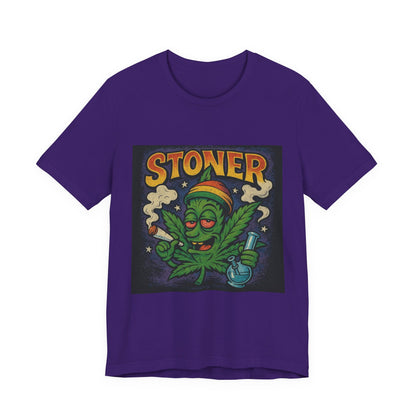 Stoner Graphic Tee, Casual Unisex Shirt for Cannabis Lovers, Perfect Gift for 420 Celebrations, Stoner Humor, Everyday Wear