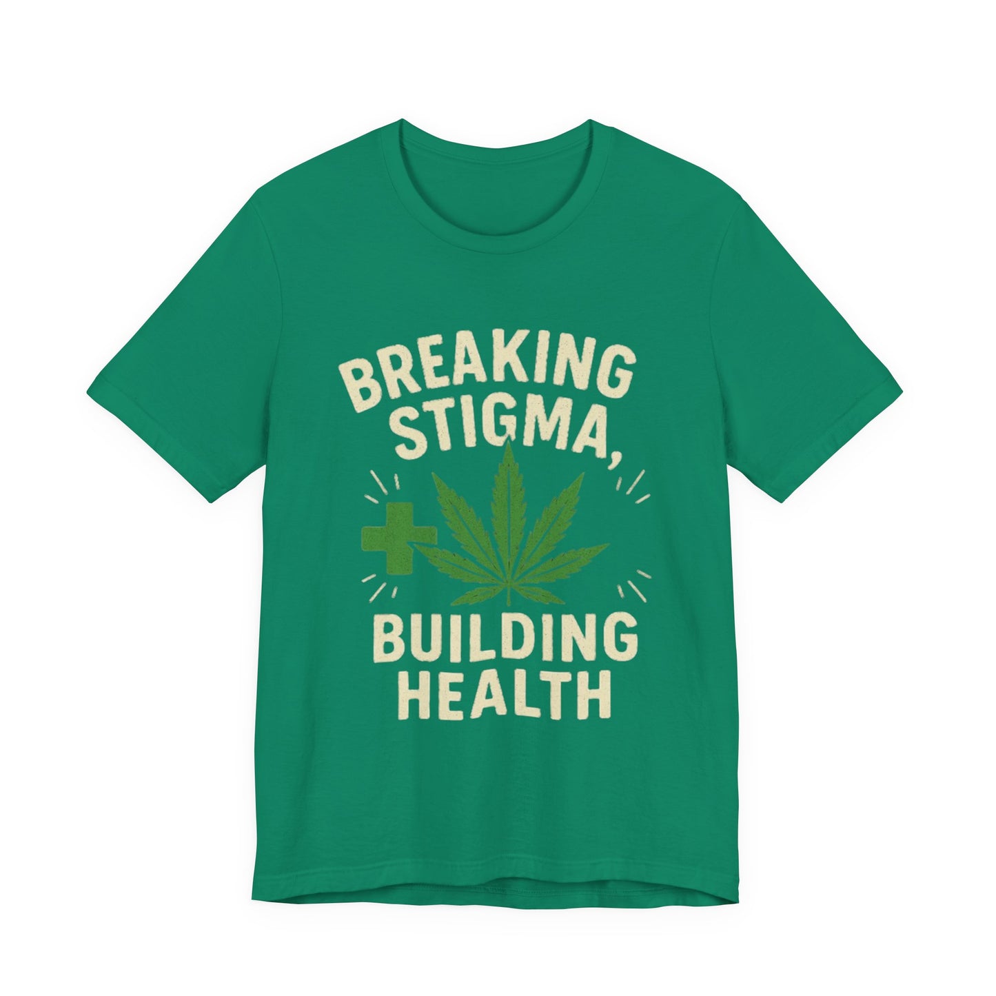 Breaking Stigma Unisex Jersey Tee - Cannabis Awareness Shirt, Gift for Activists, Eco-Friendly Clothing, Everyday Wear, Mental Health [...]