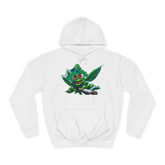 Unisex College Hoodie with Playful Leaf Design, Trendy Sweatshirt for Students, Eco-friendly Apparel, Gift for Graduates, Relaxed [...]-Mary Jane 2025