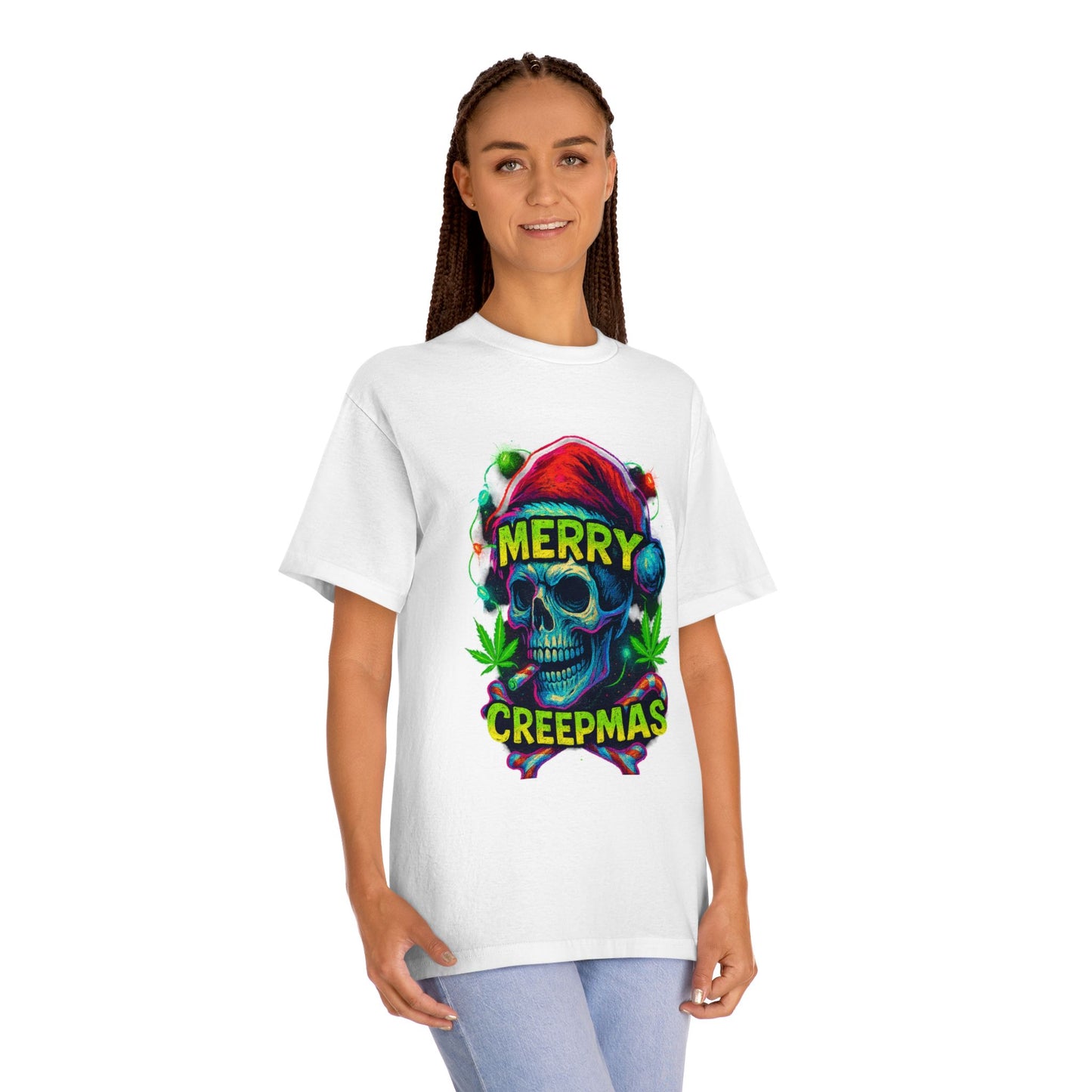 Merry Creepmas Skull Tee