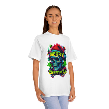Merry Creepmas Skull Tee