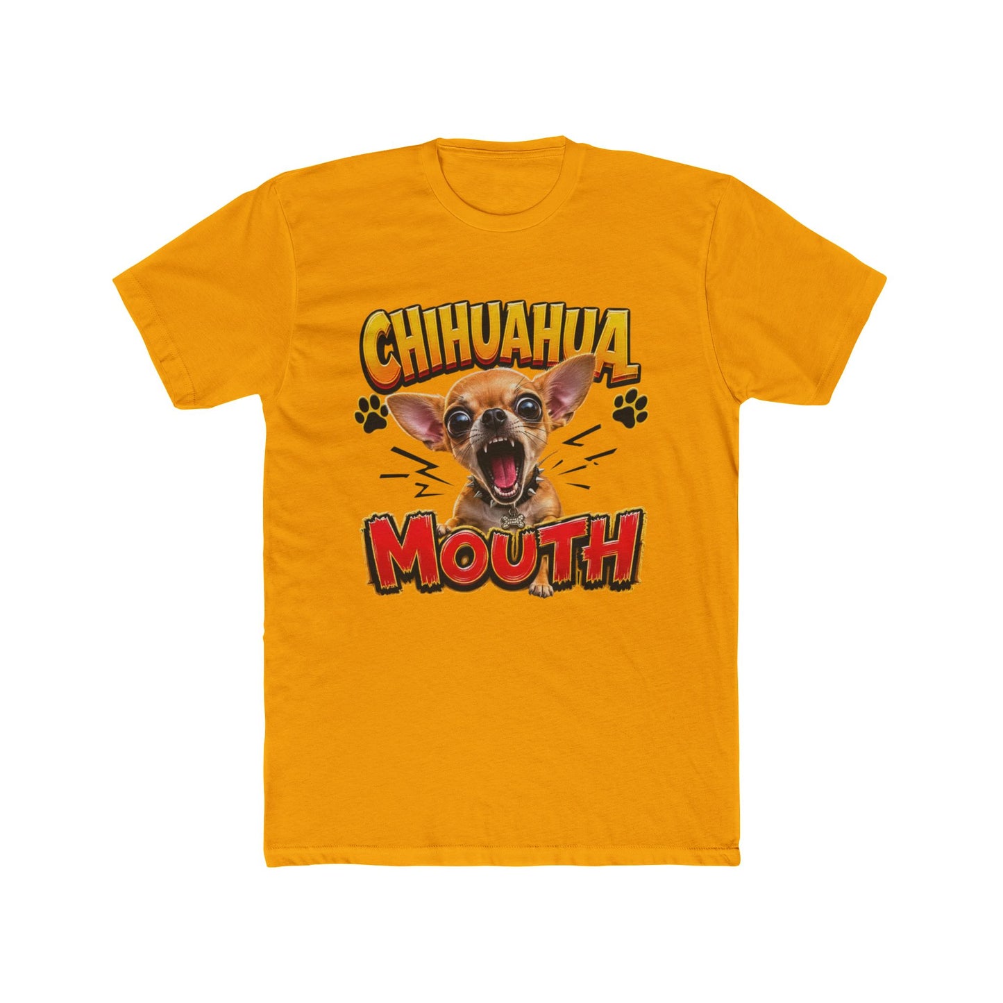 Chihuahua Mouth T-Shirt — Funny Barking Dog Graphic Tee