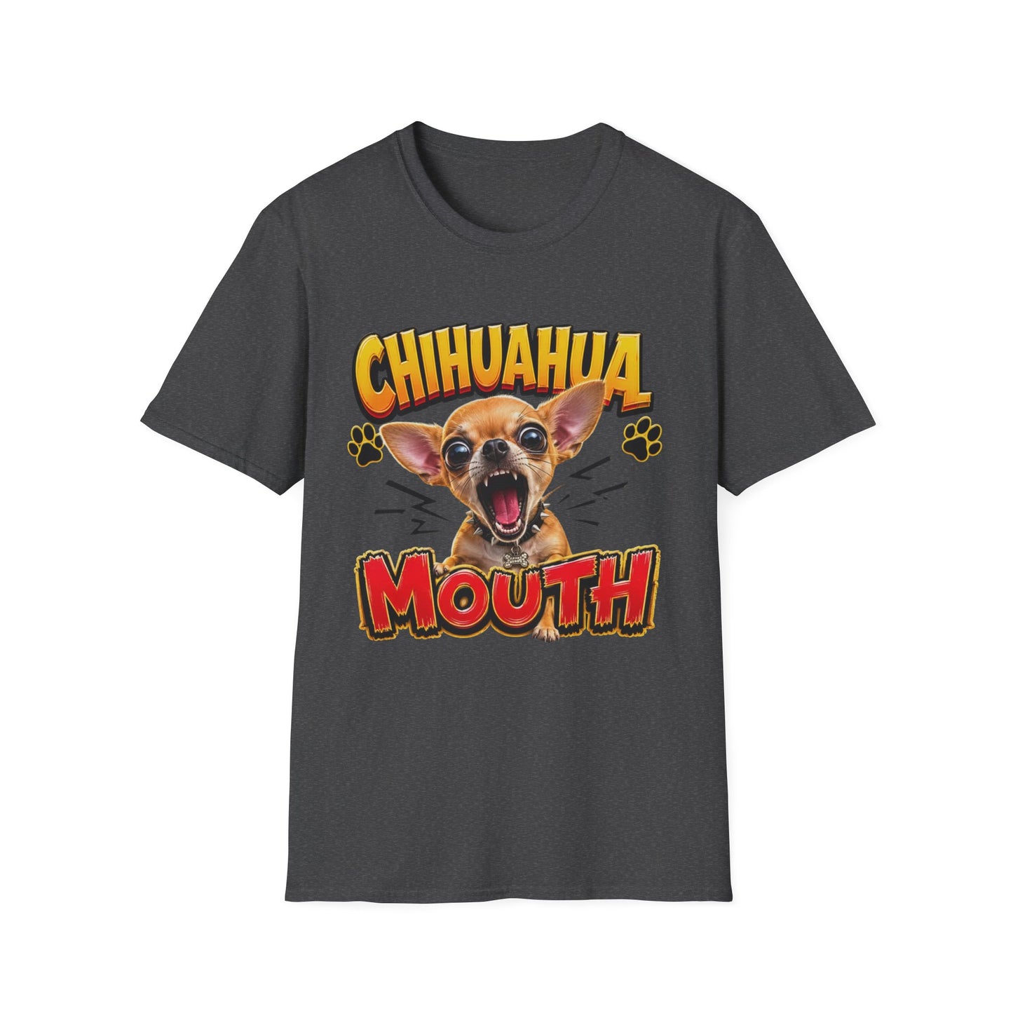 Chihuahua Mouth T-Shirt — Funny Cute Dog Graphic Tee for Chihuahua Lovers