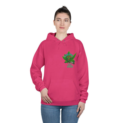 Ghostly Vibes Eco-Friendly Hoodie, Halloween Sweatshirt, Unisex Pullover, Festival Fashion, EcoSmart Apparel, Ghost Goblins Ganja