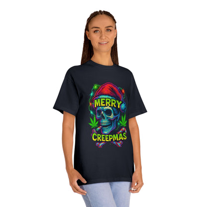 Merry Creepmas Skull Tee