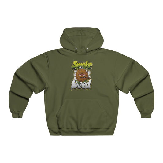 Smoke Weed Funny Stoner Hoodie – Cartoon Bud Character, Chill Cannabis Sweatshirt, Cozy 420 Gift for Smokers
