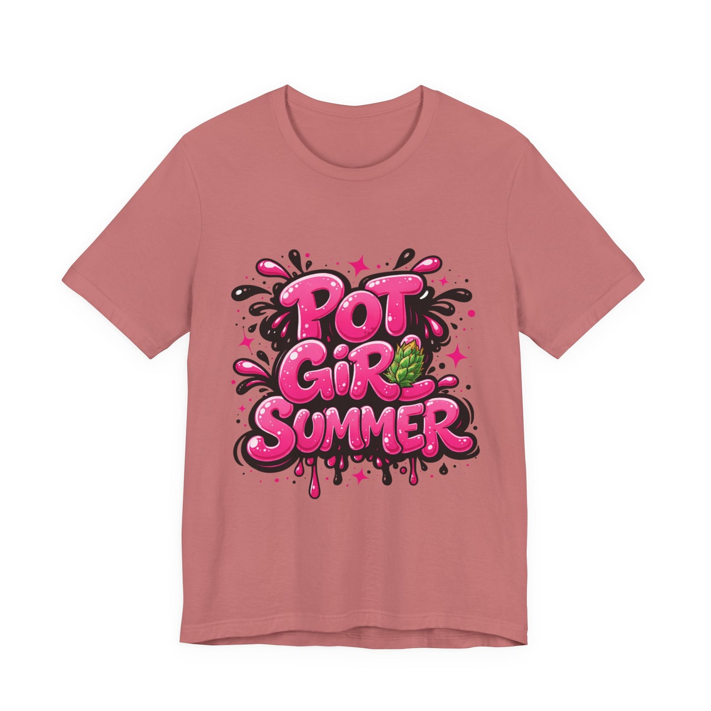 Pot Girl Summer T‑Shirt