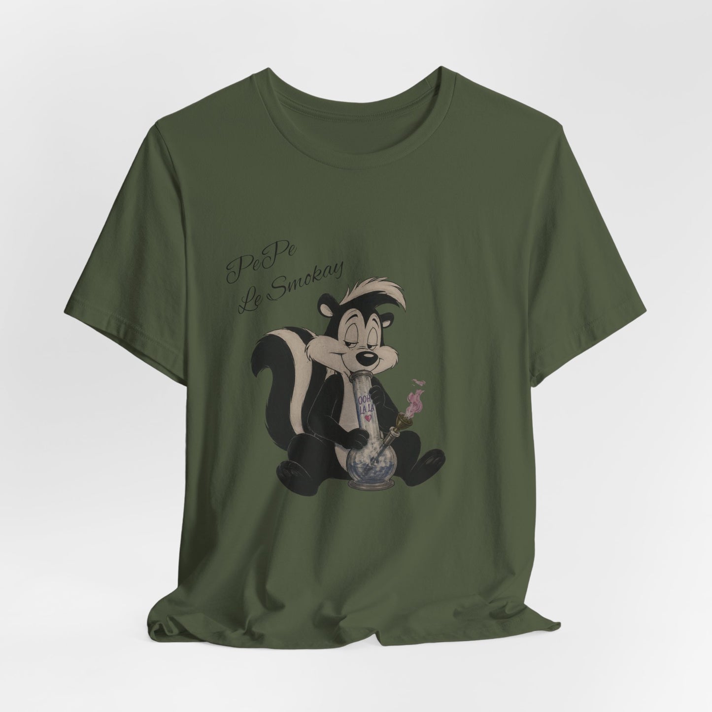 Pepe Le Pew “OOH LA LA” Smoke Session | Funny Stoner Cartoon Tee