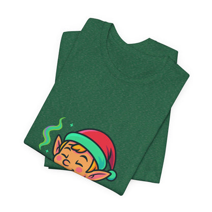 Have a Holly Jolly Highmas T-Shirt — Funny Christmas Elf Holiday Tee