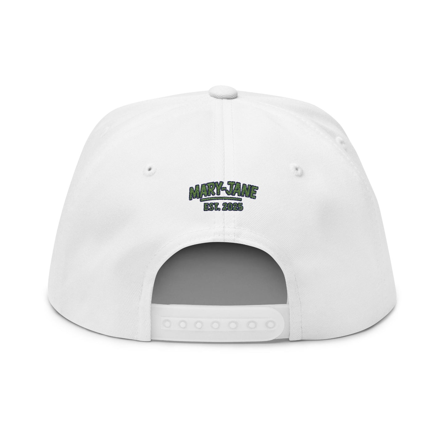 Embroidered Flat Bill Cap - Stay Blazin' Green Design, Adjustable Cap for Sports, Casual Wear, Gift Idea, Stay Blazin Stay Amazin Trucker Hat – Mary-Jane EST 2025 | Neon Green & Purple 420 Streetwear