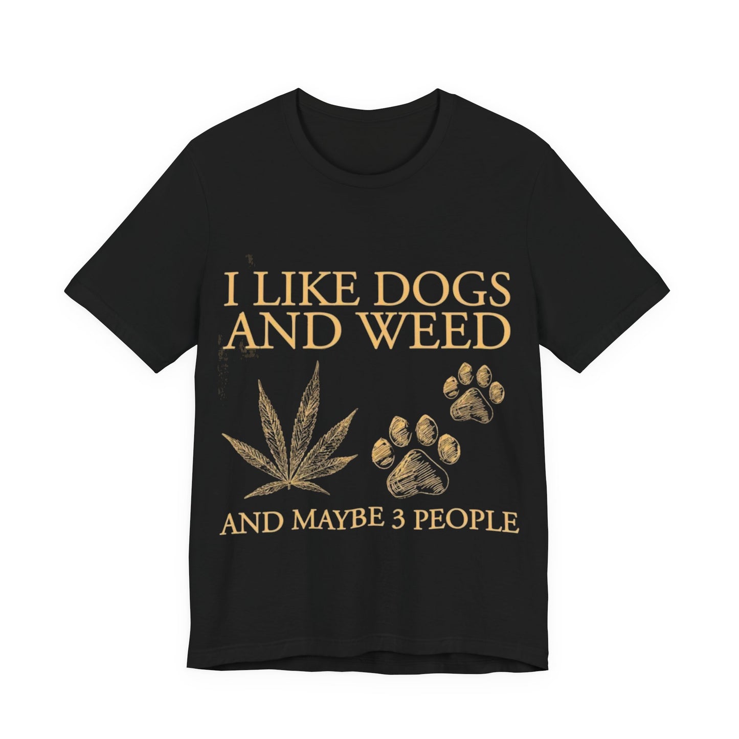 Dog Lover Tee - Fun Dog Loving Coffee Cup Design