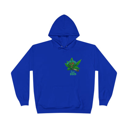 Ghostly Vibes Eco-Friendly Hoodie, Halloween Sweatshirt, Unisex Pullover, Festival Fashion, EcoSmart Apparel, Ghost Goblins Ganja
