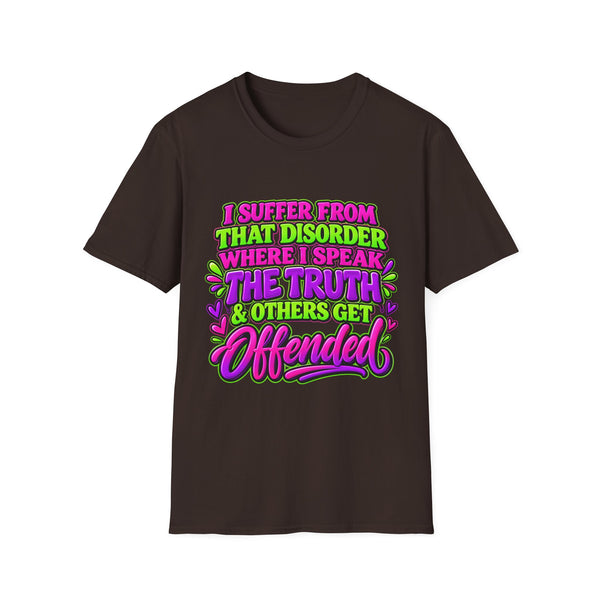 Funny Sarcastic Truth Shirt – I Speak the Truth & Others Get Offended Graphic Tee Printify