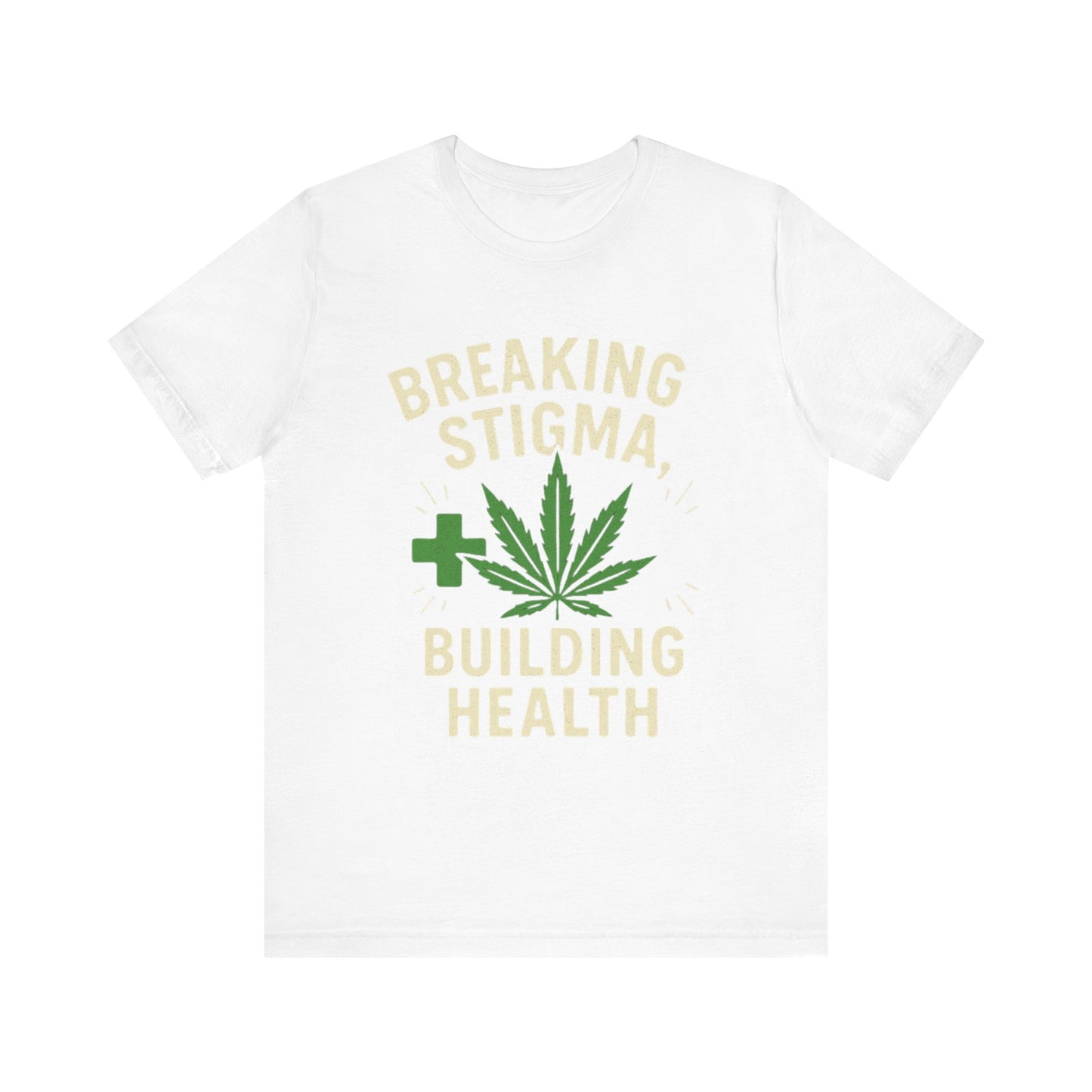 Breaking Stigma Unisex Jersey Tee - Cannabis Awareness Shirt, Gift for Activists, Eco-Friendly Clothing, Everyday Wear, Mental Health [...]