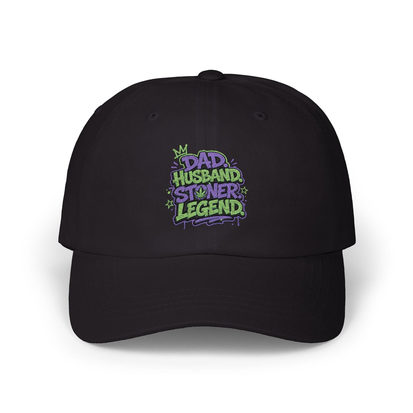 Dad Husband Stoner Legend Shirt | Funny Cannabis Dad Tee | Father's Day Gift for Weed Loving Dads