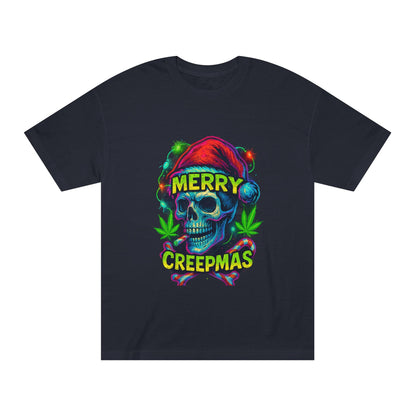 Merry Creepmas Skull Tee