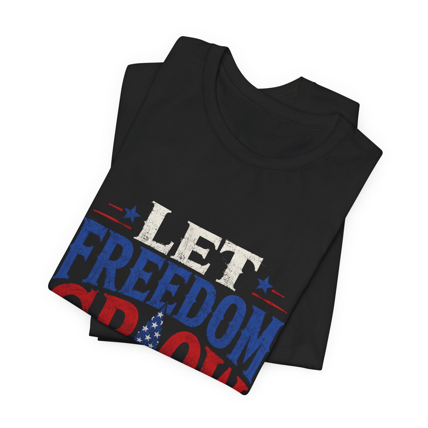 Let Freedom Grow Patriotic Cannabis Shirt | Red White Blue Fourth of July Tee