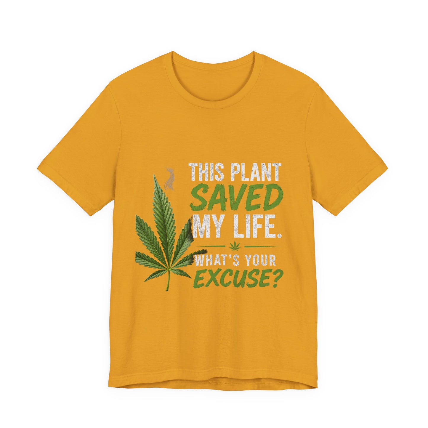 This Plant Saved My Life Cannabis Shirt | Marijuana Awareness Tee | Stay Blazin Stay Amazin