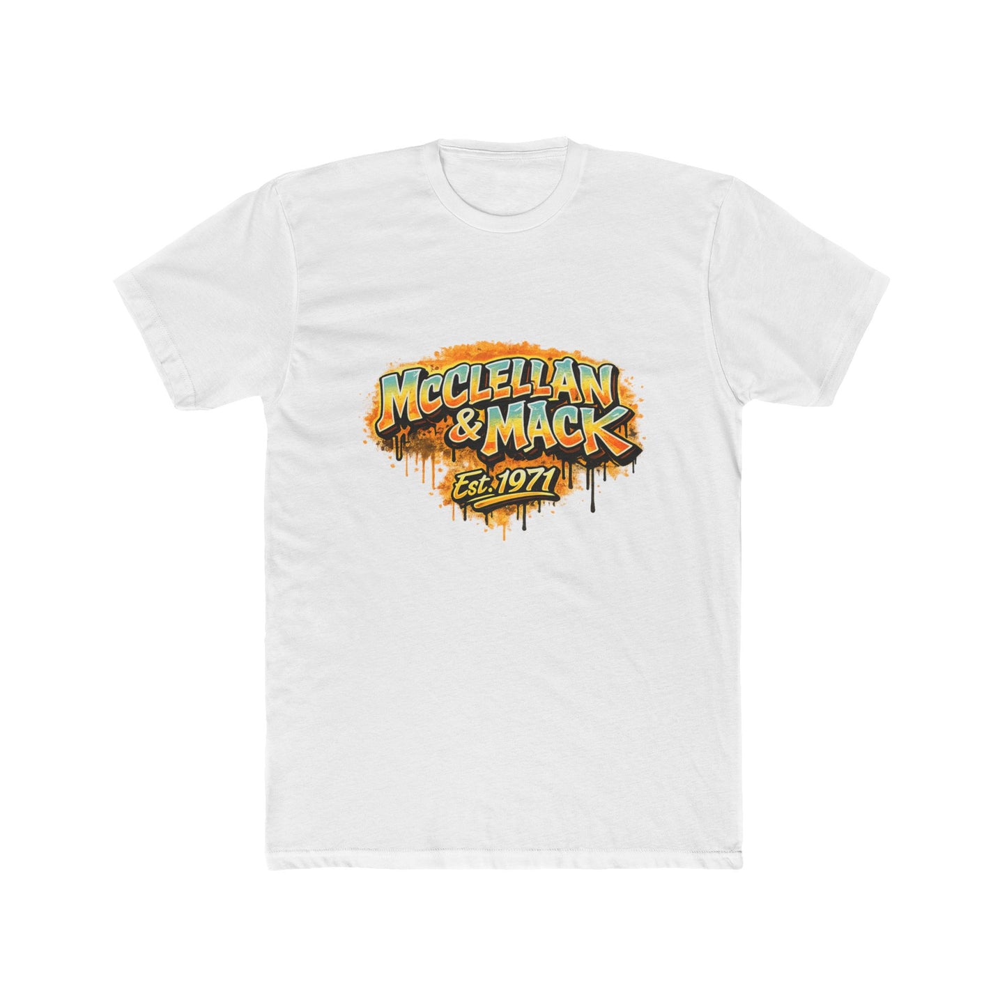 McClellan & Mack 'Est. 1977' Crew Tee — Eastside Graphic T-Shirt