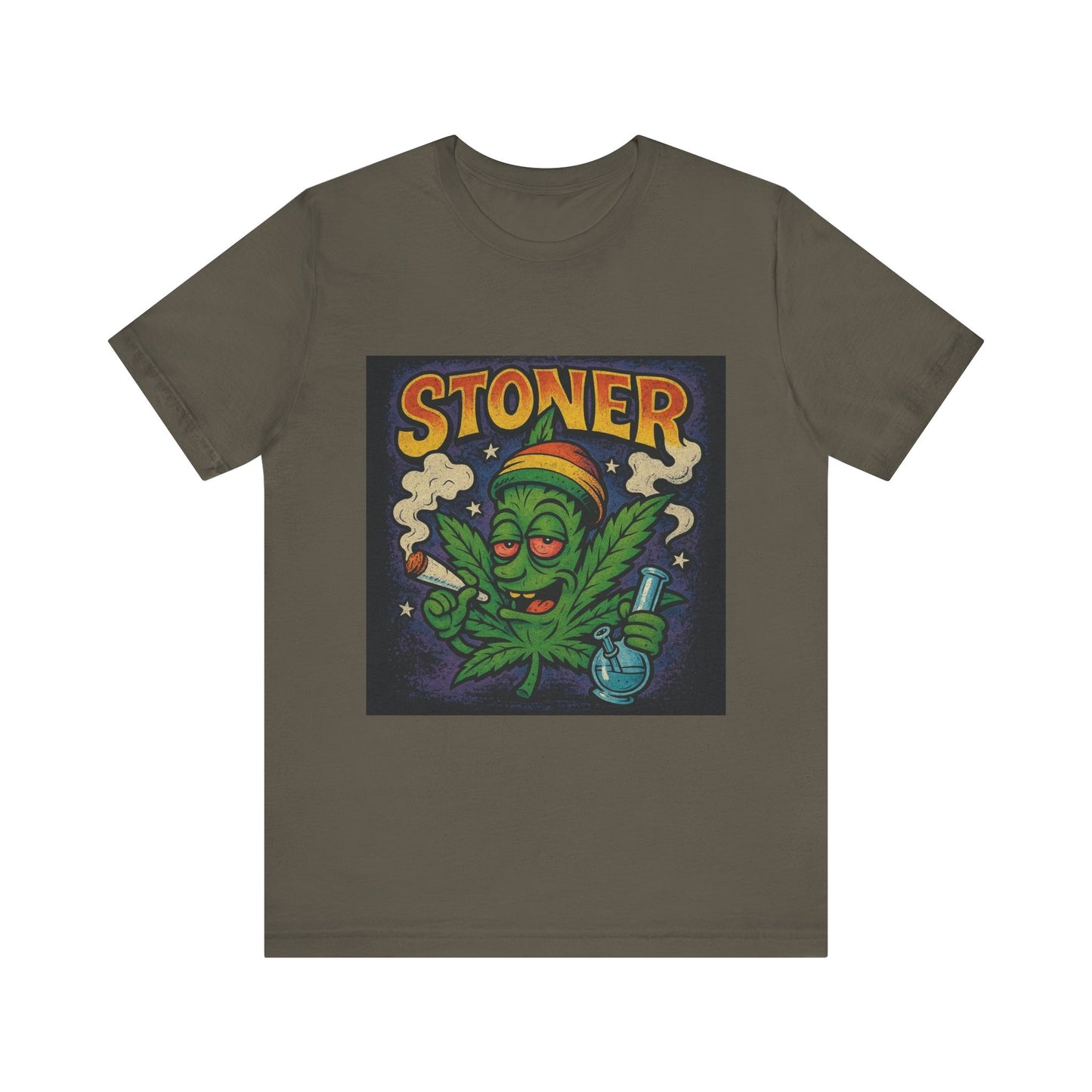 Stoner Graphic Tee, Casual Unisex Shirt for Cannabis Lovers, Perfect Gift for 420 Celebrations, Stoner Humor, Everyday Wear