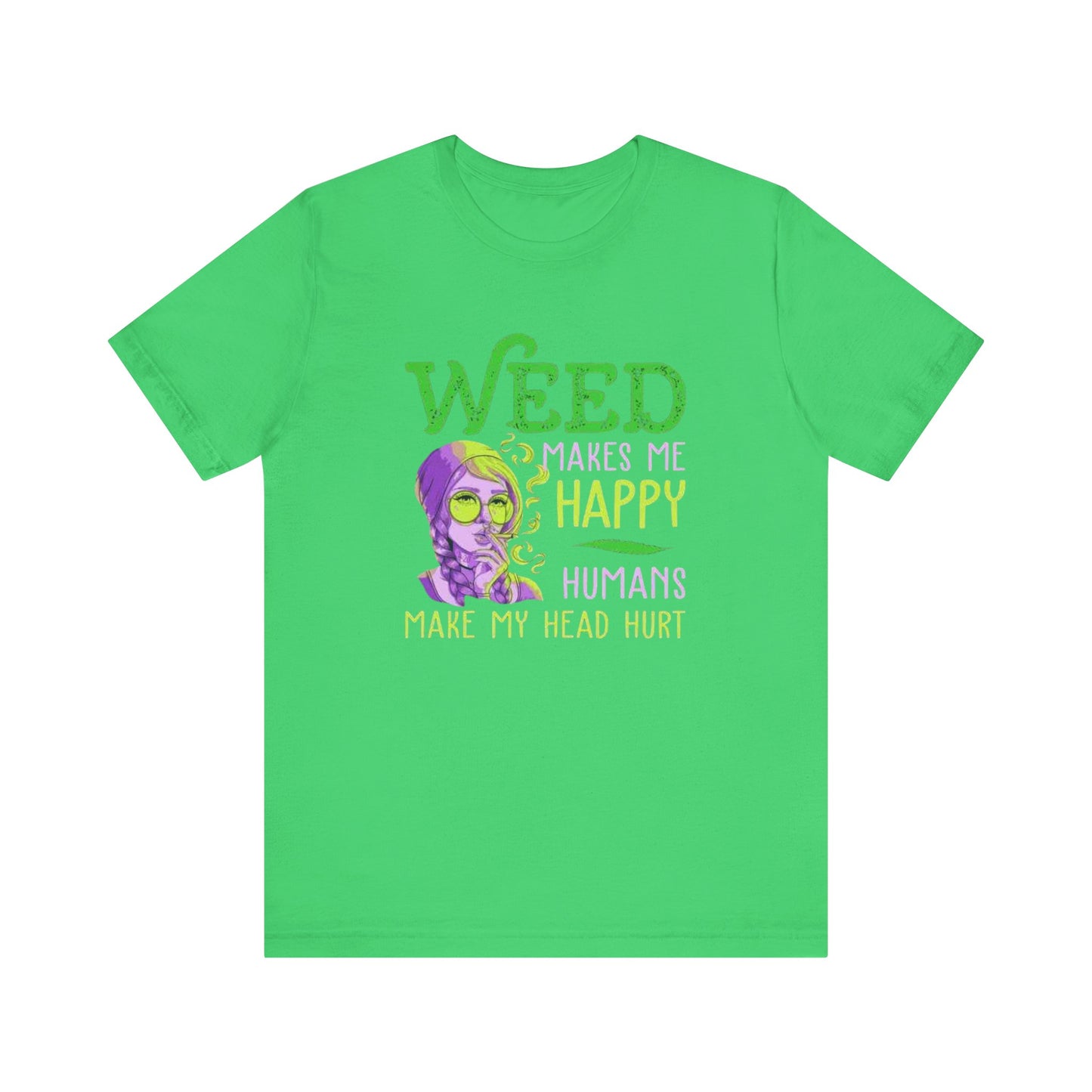 Funny Weed T-Shirt, Casual Tee for Stoners, Great Gift for 420 Celebrations, Unique Humor Shirt for Relaxing, Unisex Jersey Short Sleeve Tee-Mary Jane 2025