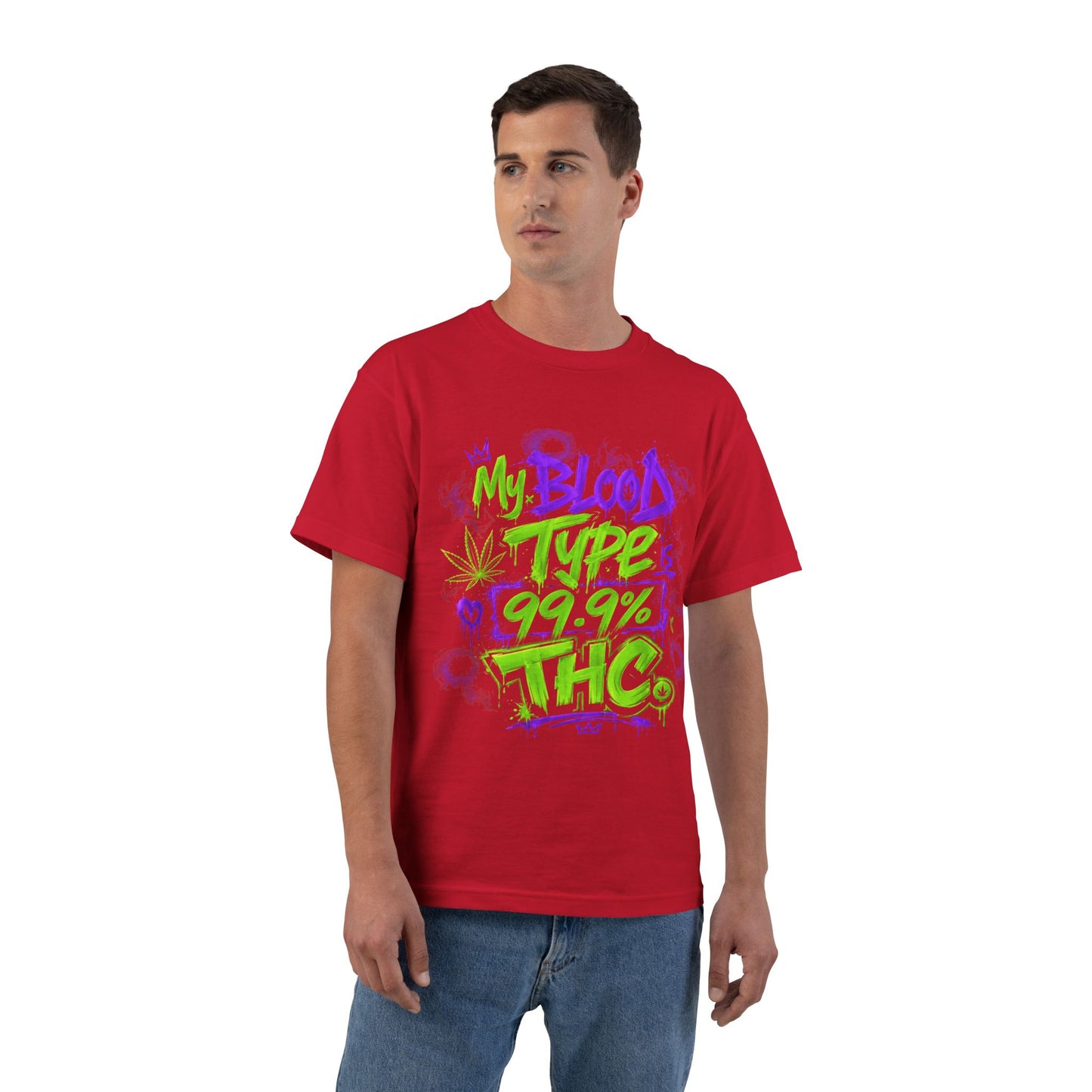 My Blood Type 99.9% THC Graphic T-Shirt