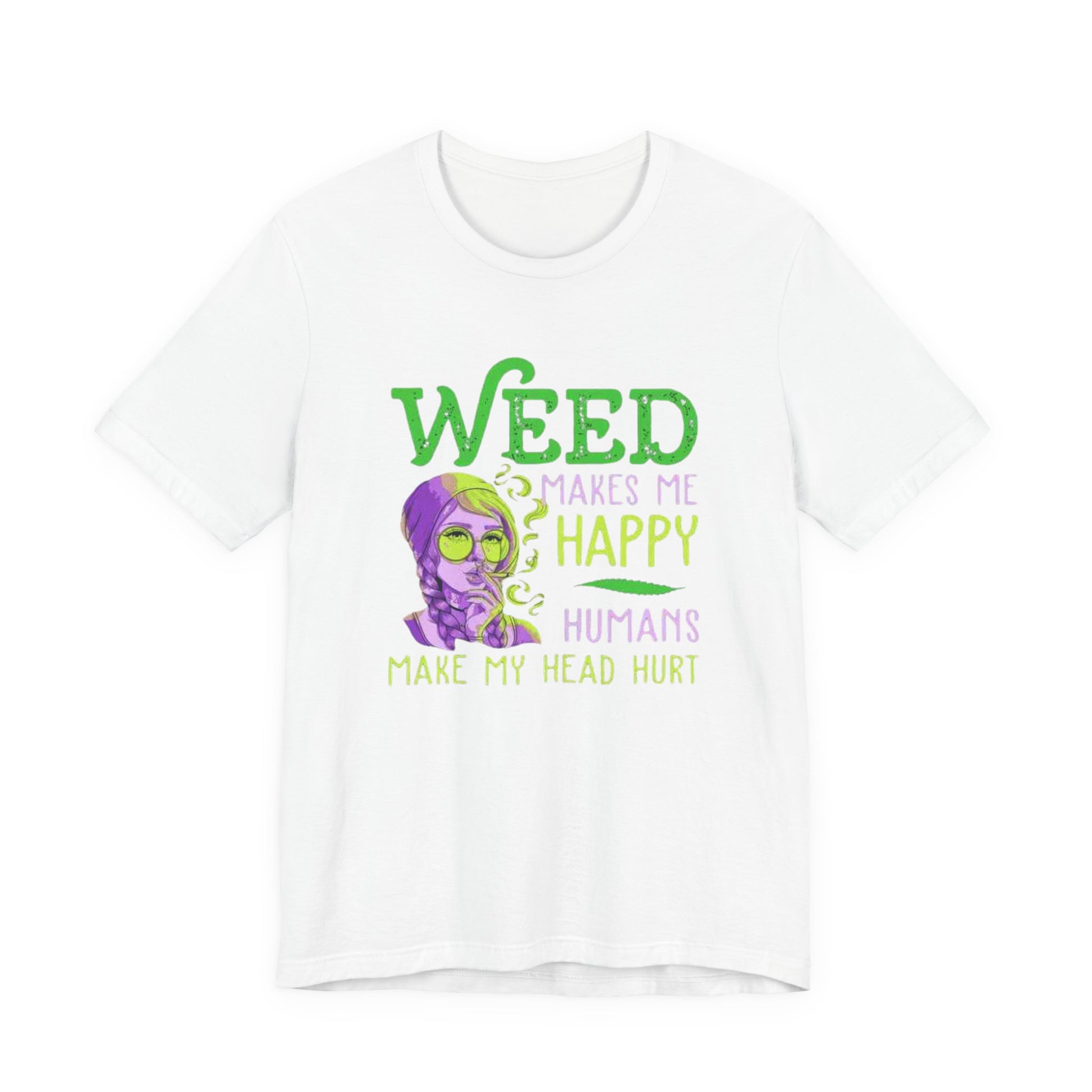 Funny Weed T-Shirt, Casual Tee for Stoners, Great Gift for 420 Celebrations, Unique Humor Shirt for Relaxing, Unisex Jersey Short Sleeve Tee-Mary Jane 2025