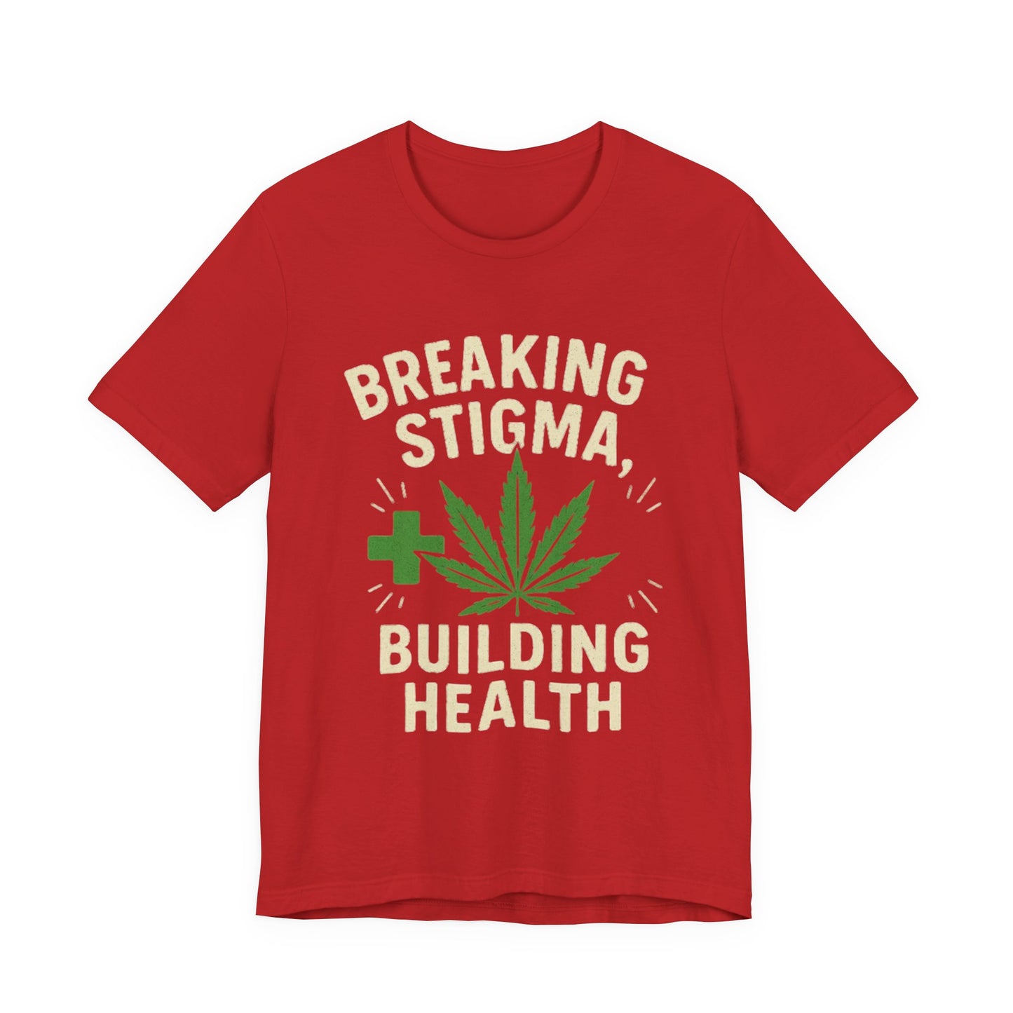 Breaking Stigma Unisex Jersey Tee - Cannabis Awareness Shirt, Gift for Activists, Eco-Friendly Clothing, Everyday Wear, Mental Health [...]