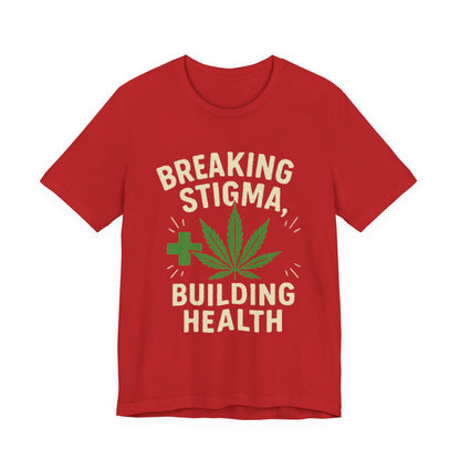 Breaking Stigma Unisex Jersey Tee - Cannabis Awareness Shirt, Gift for Activists, Eco-Friendly Clothing, Everyday Wear, Mental Health [...]