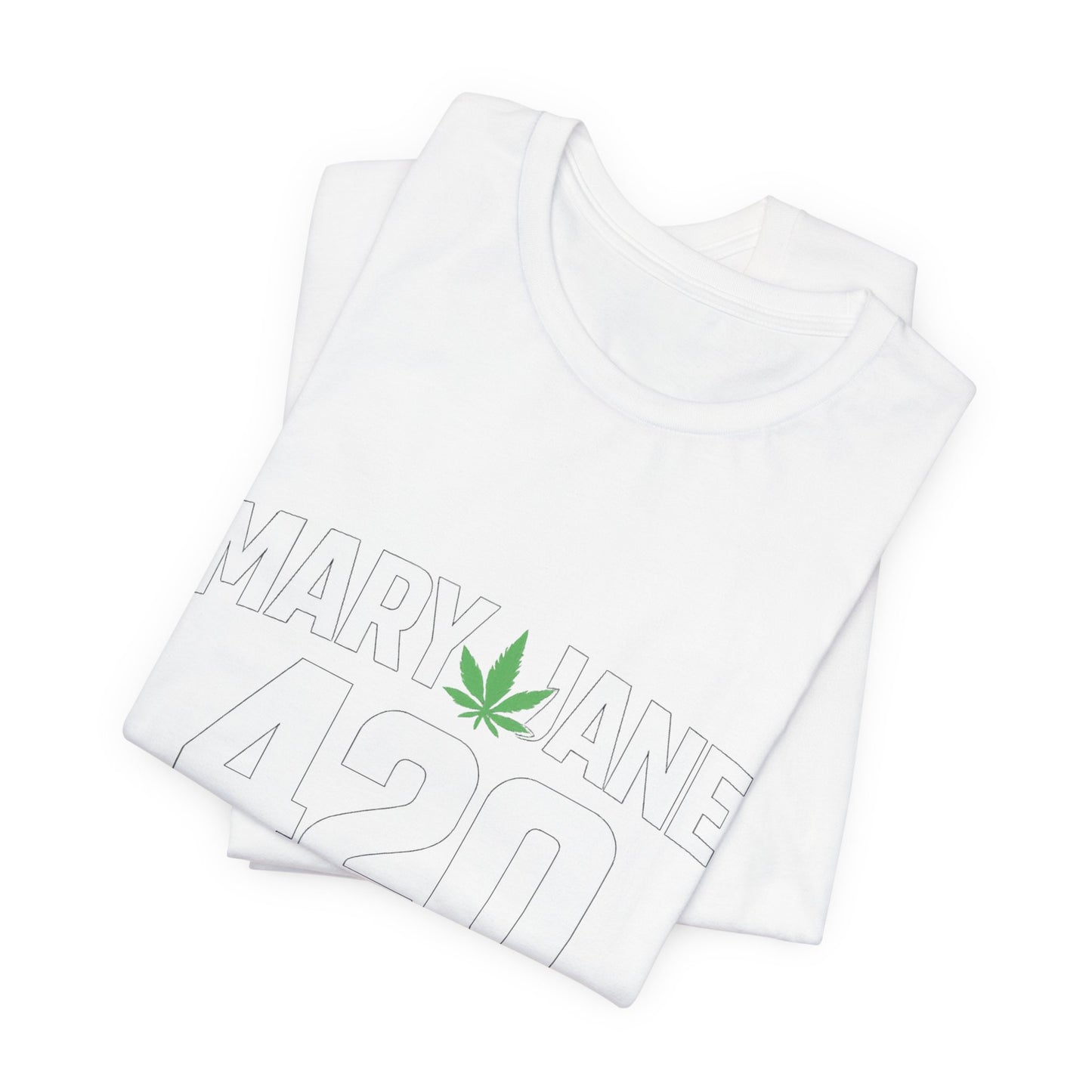 Mary Jane 420 Graphic Tee – Cannabis Culture Streetwear Shirt
