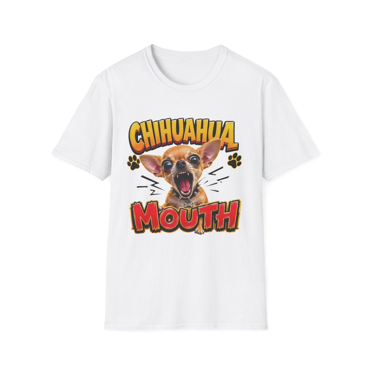 Chihuahua Mouth T-Shirt — Funny Cute Dog Graphic Tee for Chihuahua Lovers